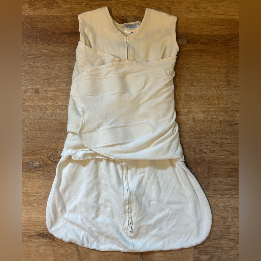 Halo Cream Baby Swaddle